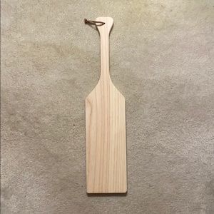 A Wooden Paddle